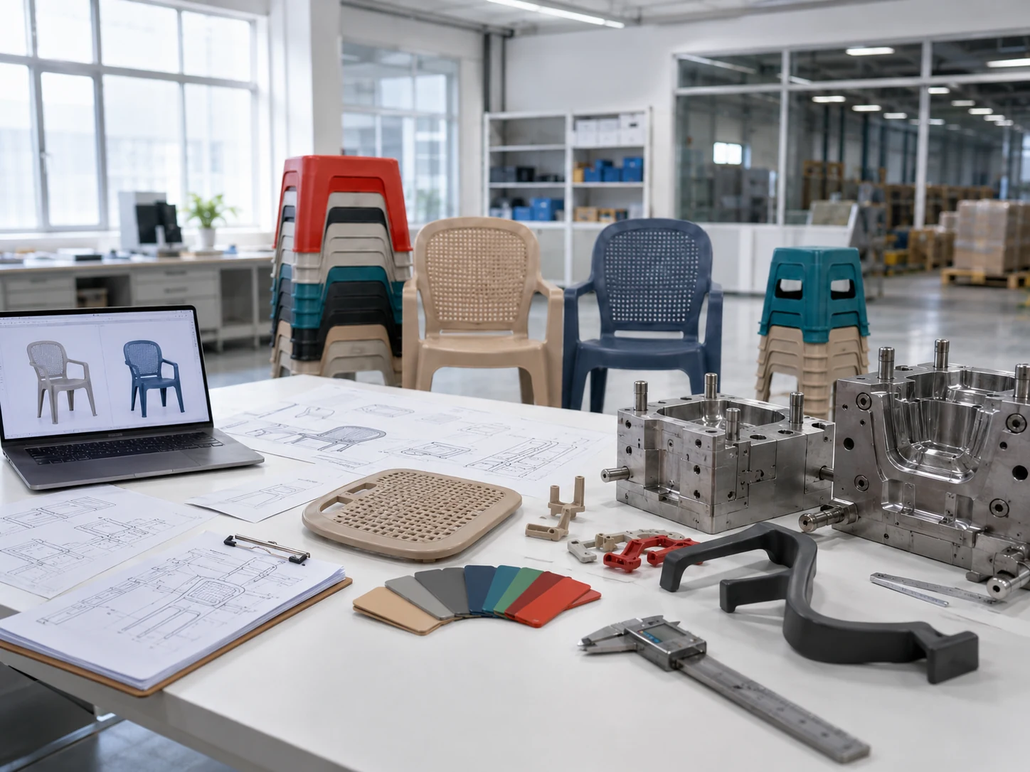 OEM ODM plastic furniture design workspace